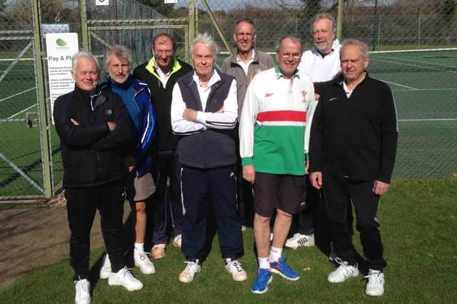 Picture
Fishbourne v Avenue Men’s Masters (from left) Simon Hughes, Rob Mort, Mark Fullstone, Maurice Young, Derek Norden, Ian Williams, Bob Murray, Ian Sturt