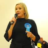 The four Gosport election candidates held their hustings at St Faith's Parish Centre in Lee-on-the-Solent, on Monday, December 2.Pictured is: Caroline Dinenage, Conservative Party.Picture: Sarah Standing (021219-3189)