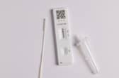A lateral flow self test kit showing a negative result
Picture: Jon Kempner/Adobe Stock