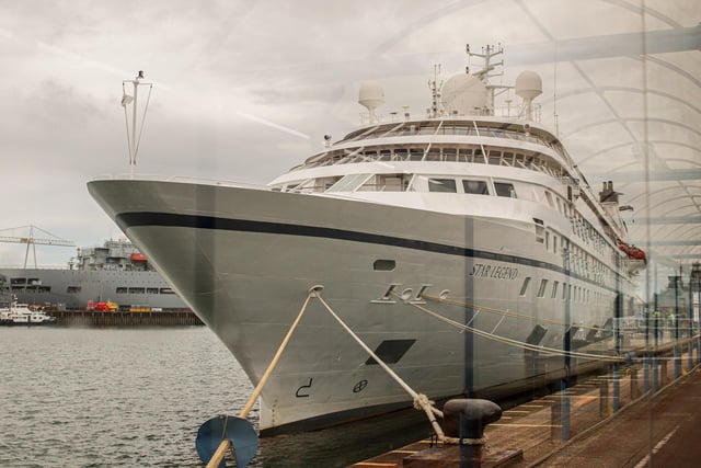 Explore the inside of Star Legend, a luxurious cruise ship operated by Windstar Cruises.