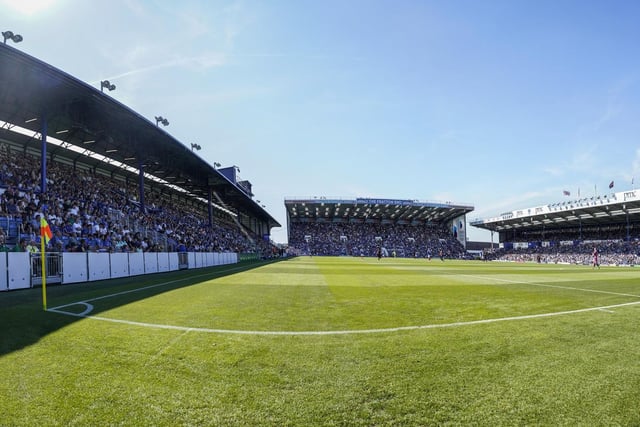 The new-look Fratton Park looked fantastic with fans packed into the ground.