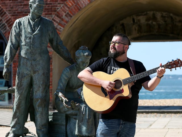 Jay Munday, Old Portsmouth. Picture: Chris  Moorhouse (250524-07)