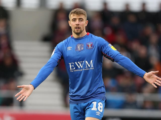 The midfielder has joined Northampton from Fleetwood for an undisclosed fee on a two-year contract. The 25-year-old netted one goal in 30 games last season. Picture: Pete Norton/Getty Images