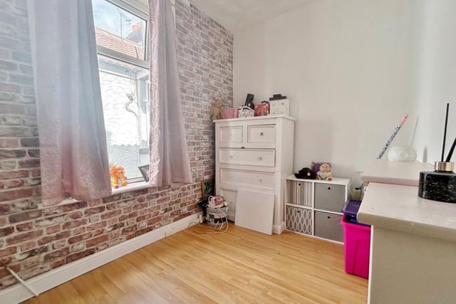 This property comes with three bedrooms, one bathroom and one reception room.