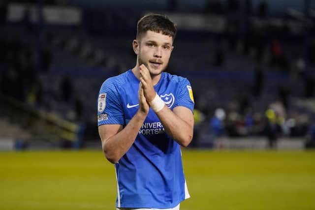 George Hirst was a popular figure at Fratton Park, finishing as top scorer in 2021-22. Picture: Jason Brown/ProSportsImages