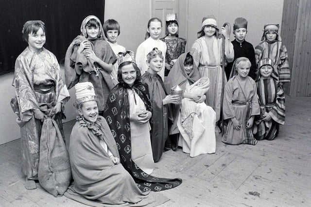 Do you recognise anyone here from this nativity in 1980?