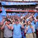 A crowd of 83,179 were present for Manchester City's 2-1 victory over Manchester United in Saturday's FA Cup final. Picture: Shaun Botterill/Getty Images