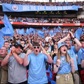 A crowd of 83,179 were present for Manchester City's 2-1 victory over Manchester United in Saturday's FA Cup final. Picture: Shaun Botterill/Getty Images