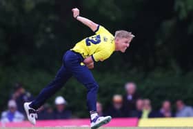 Nathan Ellis's death bowling helped  Hampshire Hawks to a fourth successive T20 Blast success. Picture: James Chance/Getty Images