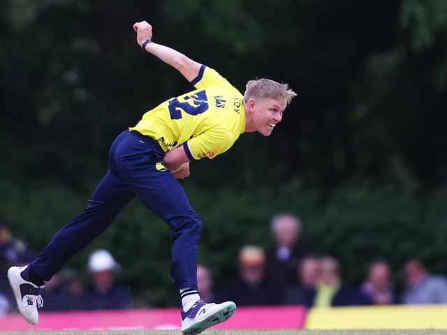 Nathan Ellis's death bowling helped  Hampshire Hawks to a fourth successive T20 Blast success. Picture: James Chance/Getty Images