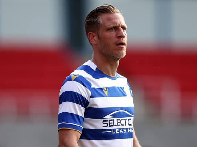 Michael Morrison joined Pompey on a free transfer from Reading (pictured) this week. Now he's facing a Sheffield Wednesday reunion on Saturday. Picture Marc Atkins/Getty Images