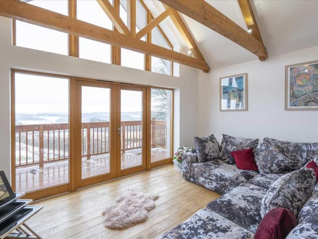 First floor landing sitting area with access to balcony.