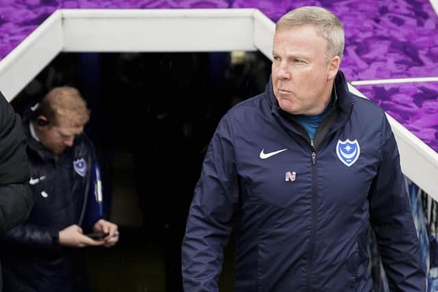 Pompey manager Kenny Jackett