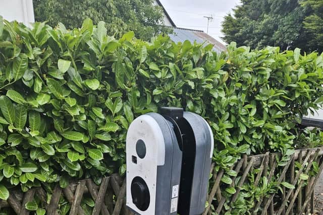 EV Charger installed at local business for free