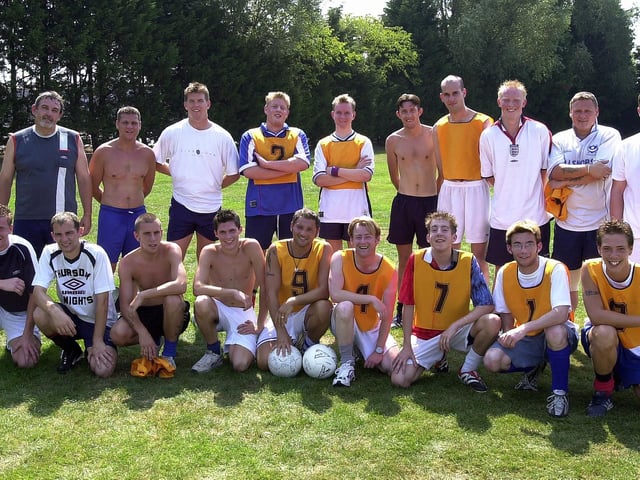 TEAM ICOMM competed in Portsmouth Sunday League division six in 2003.