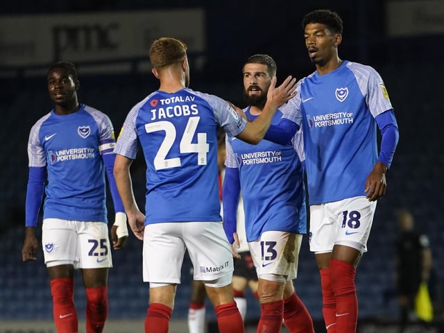 It was like pin-ball in the Southampton penalty area with the Saints failing to clear. Hackett was there to pounce and he soon doubled Pompey's lead.