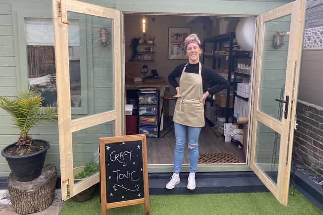 Lynsey Pleasance, who owns Craft & Tonic in Milton