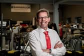 DISAPPOINTED Andrew Barnett of Barnbrook Systems feels the Chancellor could have done more to support international trade