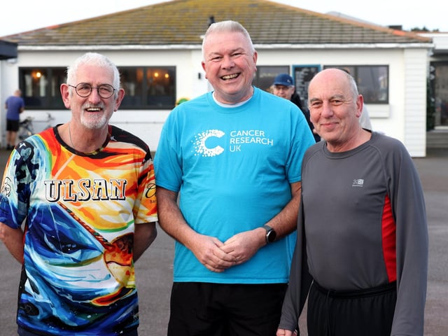 John Vaughan, Mark Scarborough and Howard Payne. Photograph by Sam Stephenson