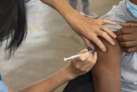 A Covid vaccination Picture: Mike Cooter (300721)