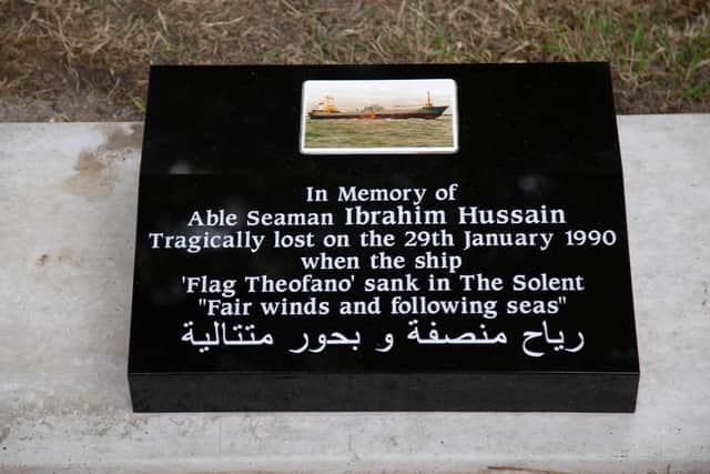 Headstone of Ibrahim Hussain at Kingston Cemetry

Picture: Habibur Rahman