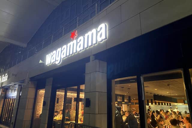 Wagamama, Gunwharf Quays.