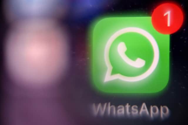 A new WhatsApp scam is spreading. Picture: AFP via Getty Images.