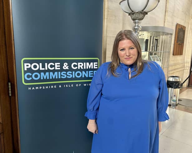 Donna Jones has been re-elected Hampshire and Isle of Wight police and crime commissioner. Picture: LDRS