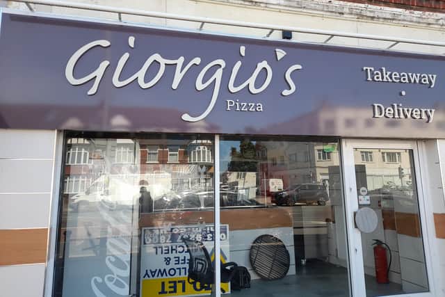 The new Georgio's Pizza takeaway in London Road, Portsmouth. Picture: David George