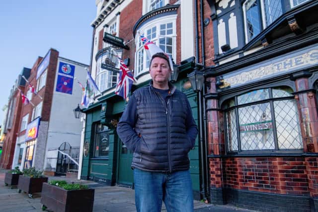 Landlord Keith Newby at The Ship Anson, The Hard, Portsmouth on Monday 9th January 2023

Picture: Habibur Rahman