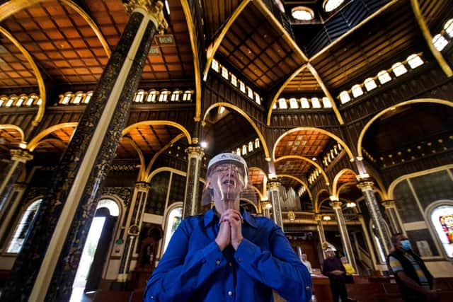 PRAYER: How pointless it would be to throw it all away now Picture: Getty