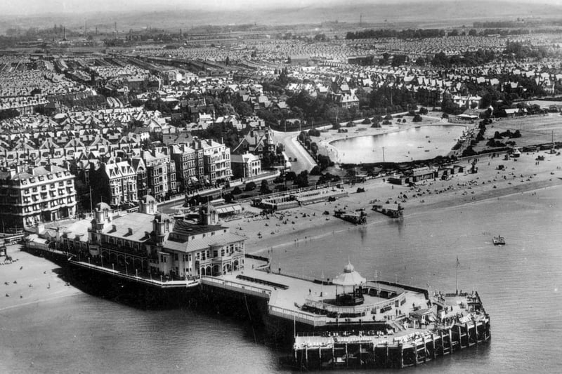South Parade Pier and Canoe Lake, Southsea. Picture: costen.co.uk
