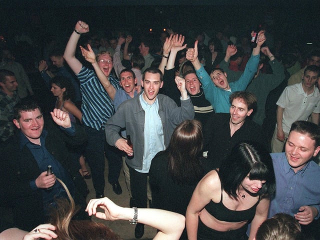 Partying the night away at Uropa in 1999