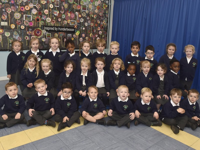 First Class Supplement 2024Butterflies Reception Class at Ranvilles Infant School in Oldbury Way, Fareham. Picture: Sarah Standing (071124-4868)