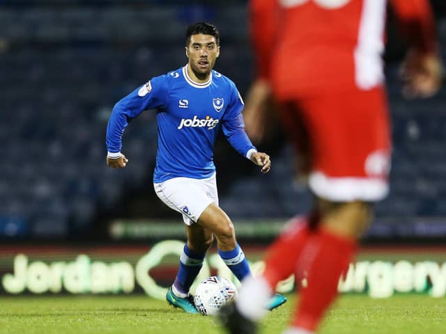 Danny Rose.made 64 appearances for Pompey, scoring five times, after arriving in June 2016. Picture: Joe Pepler