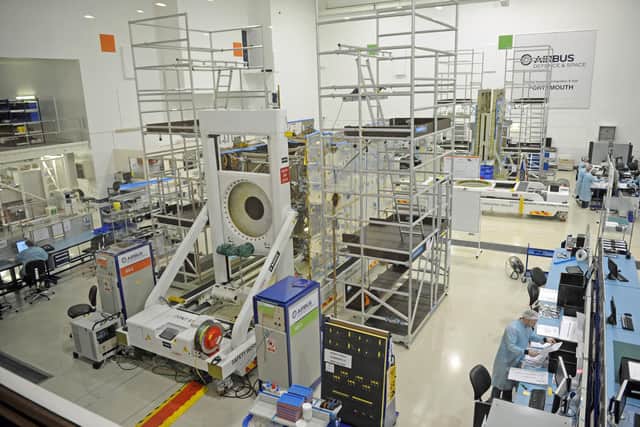 Inside the Airbus Defence and Space facility in Hilsea
Picture: Ian Hargreaves (150394-7)