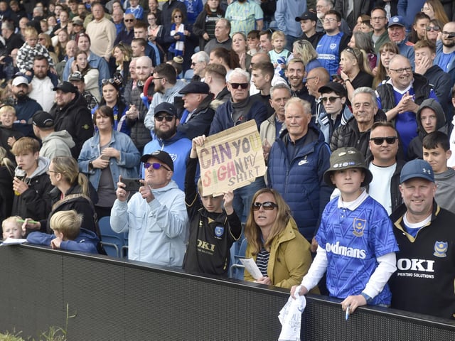 Pompey Legends v Alan Knight Celebrity XI in a charity fundraising match at Fratton Park on Bank Holiday Monday. Picture: Sarah Standing (050525-2802)