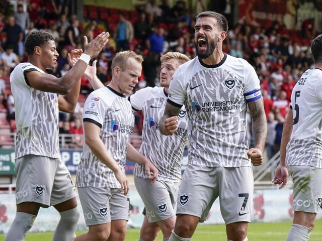 Pompey are back in action against Exeter on Tuesday night