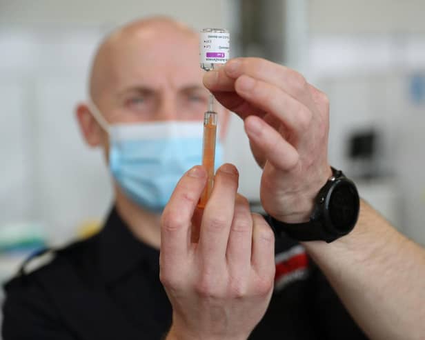Data from NHS England has revealed the areas with the most unvaccinated people. Picture: Andrew Matthews - WPA Pool/Getty Images.
