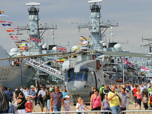 If Navy Days - including this resurrected version from 2010 which feature HMS Dauntless, HMS Westminster and HMS Cumberland - were a big part of your childhood then yep, you're from Portsmouth (102438-1117)