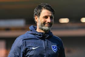 Danny Cowley will oversee his third transfer window at Pompey this summer.   Picture: Graham Hunt