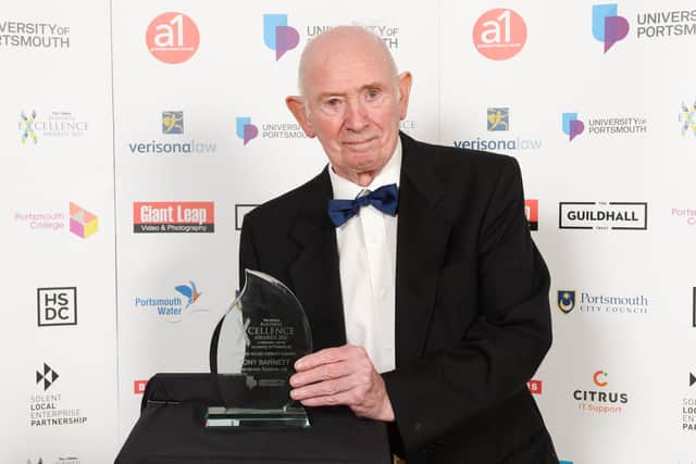 The News Business Excellence Awards 2021Pictured is: Tony BarnettPicture: Keith Woodland (080721-56)