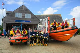 Pictured is: The Hayling Island Boat and Beach crewsPicture: Keith Woodland