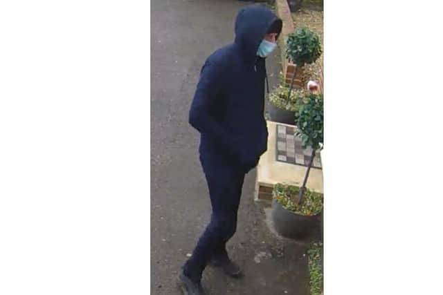 CCTV of a man police would like to speak with in relation to a residential burglary on Chapel Road in West End, between 9am and 2.30pm on Tuesday, June 7, 2022