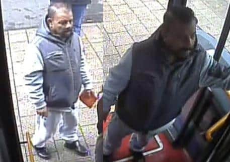 Appeal launched after a teenage girl was touched inappropriately on a Basingstoke bus. 
The police are looking to speak to the man pictured in relation to the incident.