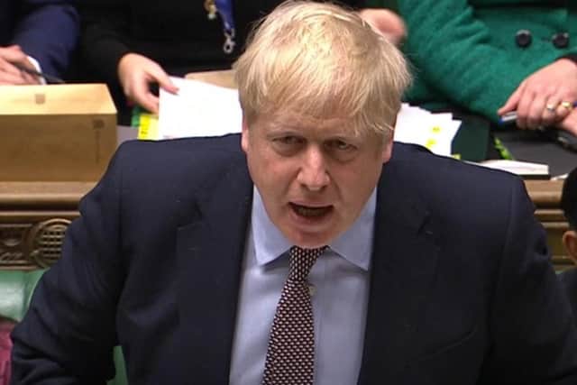 Prime Minister Boris Johnson. Picture: House of Commons/PA Wire