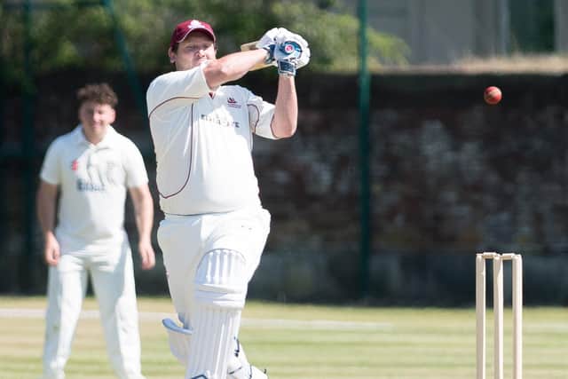 Portsmouth & Southsea batsman Shaun Briggs struck his maiden Hampshire League century against Locks Heath. Picture: Keith Woodland