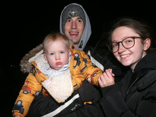 Ryan Hannington and Chloe Smith with their son, Issac, 1. 
Picture: Chris Moorhouse (jpns 011123-39)