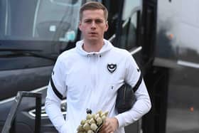 Alex Bass has returned to Pompey after his loan spell at Bradford.    Picture: Dennis Goodwin