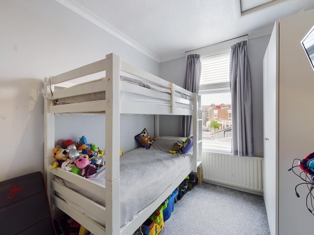 This three bedroom terraced house is on the market for £295,000. It is listed by Chinneck Shaw.